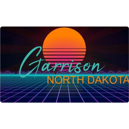 

Parshall North Dakota 4 X 2.25-Inch Fridge Magnet Retro Neon Design