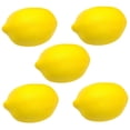 thumbnail image 4 of FRCOLOR  5 Pcs Faux Lemons Simulated Decorative Photography Props Fruit Shop, 4 of 8