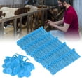 thumbnail image 1 of Numbered Cattle Ear Tags Accurate Livestock Identification Card Premium Material for Cow  Sheep, 1 of 7
