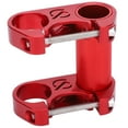 thumbnail image 4 of Bike Double Stem, Adjustable Aluminum Alloy Folding Bike Double Stem Lightweight 25.4MM Handlebar Stem Riser, 4 of 8