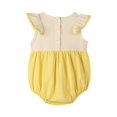 thumbnail image 2 of Vestido de niña multicolor de cuello redondo pantalones de manga voladora + tocado, 2 of 4