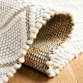 thumbnail image 7 of SAFAVIEH Natura Aaron Geometric Wool Area Rug, Ivory/Yellow, 4' x 6', 7 of 7