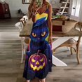thumbnail image 3 of Halloween Scary Night Full Moon Fine Art Sleeveless Dress Summer Dress Woman 2025, 3 of 7