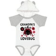 thumbnail image 3 of Inktastic Valentine's Day Grandpa's Lovebug Boys or Girls Baby Bodysuit, 3 of 5