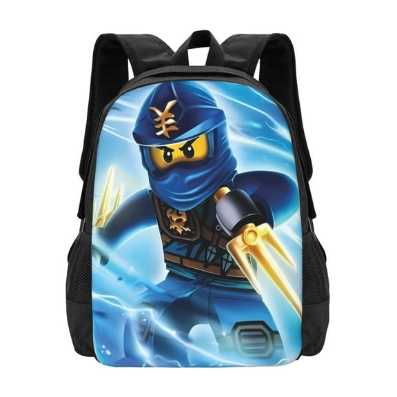 NinJago Backpack Shoulder Bag For Men Women With Adjustable Padded Straps Daypack School College Travel Computer Casual Bookbag Unisex Laptop Lightweight Large Capacity Satchel Knapsack