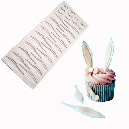 

Hxroolrp Easter Decoration Cake Mould Silicone Chocolate Candy Molds Silicone Baking Molds for Cake Brownies Topper