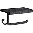 thumbnail image 2 of Toilet Paper Roll Holder With Mobile Phone Shelf Wall Mount For Bathroom Retro, 2 of 5