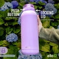 thumbnail image 2 of Botella de Agua Acero Inoxidable Ello Cooper 32 Onzas con Popote y Asa de Transporte Doble Pared Ais, 2 of 8