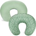 thumbnail image 1 of - nda de almohada de lactancia, 1 paquete, ndas elásticas extraíbles para almohadas de lactancia, nda de almohada de alimentación ultra suave para niños y niñas, se adapta a almohadas de, 1 of 5
