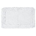 thumbnail image 2 of Better Trends Shaggy Border Bath Rug 21" X 34" White, 2 of 4