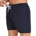 thumbnail image 5 of Kakii Men's Swim Trunks with Storage Pocket, Quick-Dry Board Shorts with Secure Waist Pocket & Drawstring, 5 of 7
