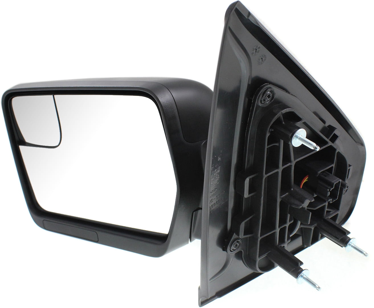 Mirror Compatible With 2011-2014 Ford F-150 Left Driver Side w/ Blind Spot Corner Glass Paintable Kool-Vue