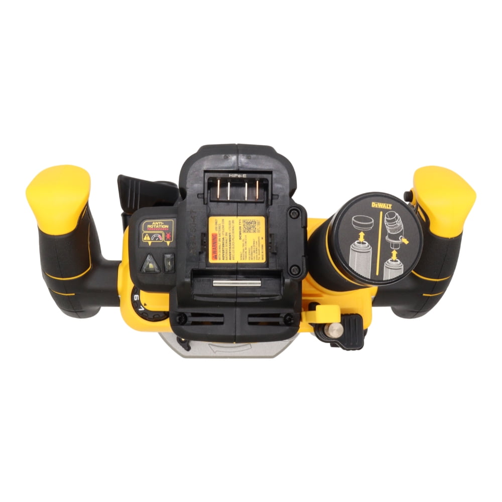 DEWALT 20V MAX XR 2-1/4 Peak HP Cordless Plunge Router, Brushless Motor, Variable Speed 16,000–25,500 RPM. Collets, Dual LED Lights, Dust Extraction, Battery and Charger Sold Separately (Tool Only)