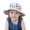 Light Blue, variant on Toddler Girls' & Kids Wide Brim Summer Sun Hat Breathable Fisherman Cap Lightweight Adjustable for Beach Outdoor Casual Summer Activities