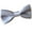 Light Gray, variant on Hanerdun Kids Bowtie Pre-Tied Neckties Toddler Teen Boys Adjustable Solid Bow Ties Dark Green