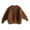 Brown, variant on Glisme Knit Sweater For Girls Crewneck Long Sleeve Solid Color Sweaters For Infant Autumn Winter Thermal Pullover Coat Jacket Warm Top Clothes Brown , 1-2 Years
