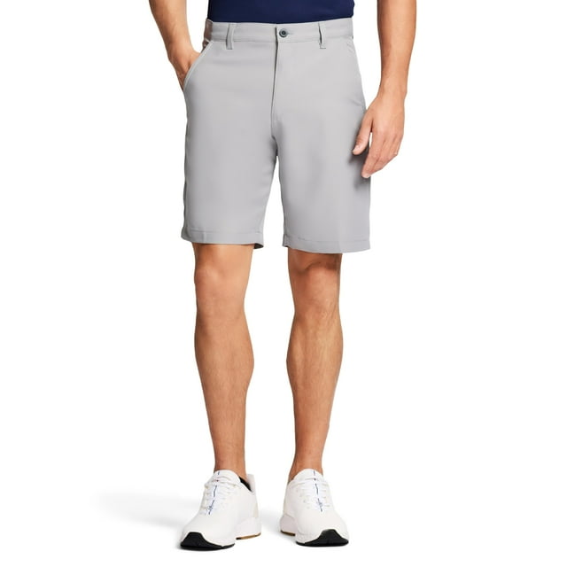 Bermudas para golf IZOD Classic Fit con tiro de 24 cm talla 33 níquel