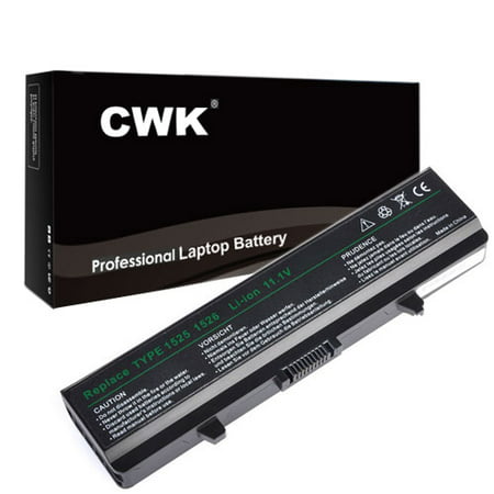 CWK Long Life Replacement Laptop Notebook Battery for Dell M911G OK456 GW252 GW240 X284G OX284G Dell Inspiron 1525 1526 1545 1546 gw252 gw952 m911g rn873 x284g GW952 RU586 (Best Replacement Battery Dell Inspiron 1545)