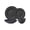 Black, variant on Manufacture Rock 4-Piece Place Setting – Rustic Slate-Finish Premium Porcelain Dinnerware
