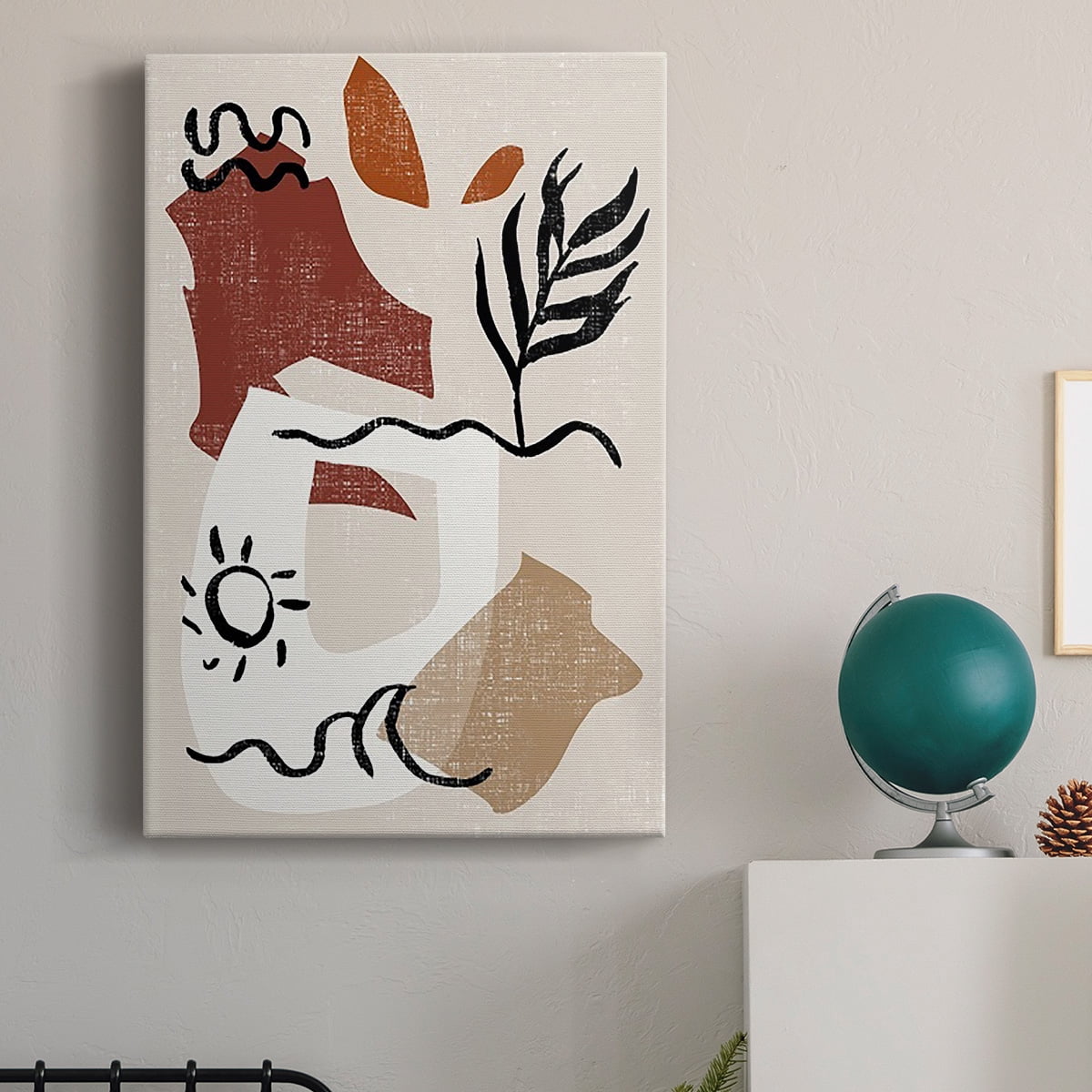 Soft Palms IV Premium Gallery Wrapped Canvas - Ready to Hang