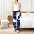 thumbnail image 6 of Lsque Angry Shark Print Women's Pajama Pants, Lounge Pant - Comfortable Home Wear,Elastic Waistband, Stylish Design-Large, 6 of 9