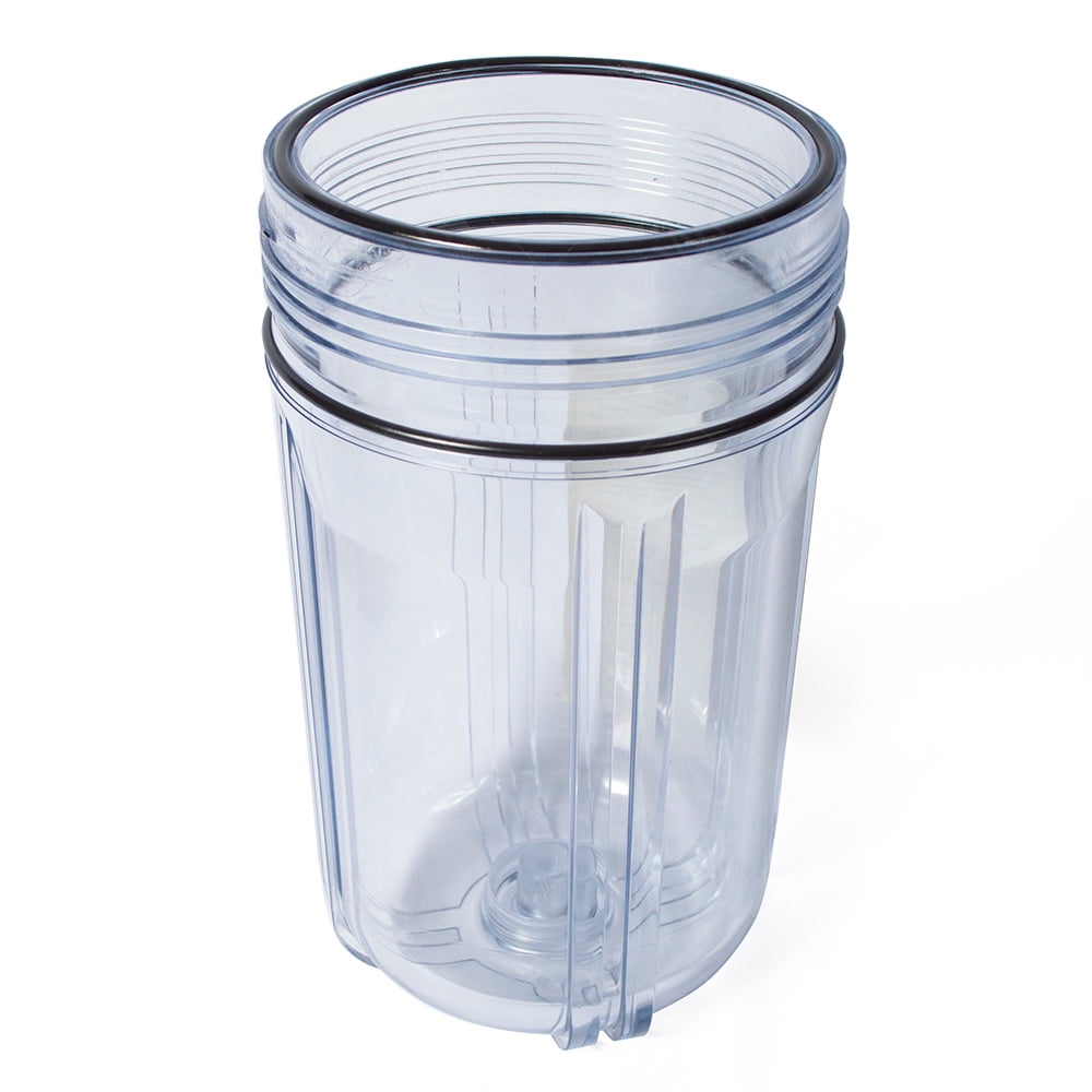 10x4.5" Clear Water Filter Housing 1" NPT With Pressure Release