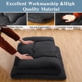 thumbnail image 4 of Yesfashion Japanese Futon Mattress Floor Mattress, Japanese Futon Floor Sleeping Mattress, Tatami Mat, Foldable Roll up Mattress, 4 of 10