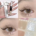 thumbnail image 1 of Heliisoer Liquid Glitter Matte Eyeshadow Set, Shiny Liquid Eyeliner And Matte Velvet Cream Eyeshadow 2 In 1, Long Lasting Shimmer Matte Eyeshadow 5ml, 1 of 1