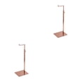 thumbnail image 1 of Advancent Handbag Display Rack Shoulder Bags Purse Purpose Multi Stand for Countertop Dibujo de oro rosa 2Conjunto, 1 of 1