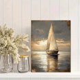 thumbnail image 2 of Qisvanset 12x16 Inch With Frame 2D Flat Wall Art His Mercies Are New Blue Tone Bible Verse Home Wall Art, 2 of 8