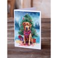 thumbnail image 2 of Chesapeake Bay Retriever Christmas Greeting Cards Pack of 8 7 in x 5 in, 2 of 3