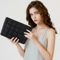 thumbnail image 4 of Latrodar Solid Color Bag Checkered Down Bag Fashionable And Versatile Casual And Stylish Small Bag Household Items for New Home G Nylon up to 30% Off, 4 of 5