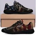 thumbnail image 3 of Great Dane American flag Shoes Sneakers Black Size 12, 3 of 7