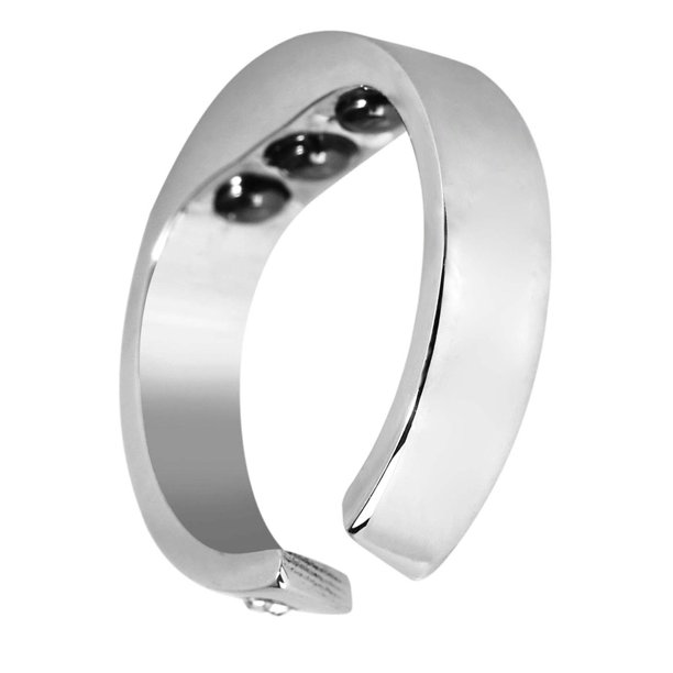 Anillo Antirronquidos, Tratamiento De Acupresión, Apertura Ajustable, Acero De Titanio Duradero, Alivia Los Ronquidos Y La Congestión Nasal, Rápido Y Seguro,