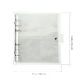 thumbnail image 4 of Clear Sparkling Photo Album Pocket Binder Family Book Kpop Photocard Holder Star Pvc, 4 of 6