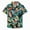 L101-Dark Green, variant on CAUYDY Boys Hawaiian Shirt Short Sleeve Button Down Shirt Casual Floral Tropical Beach Shirts(L101-Red,4-5 Y)