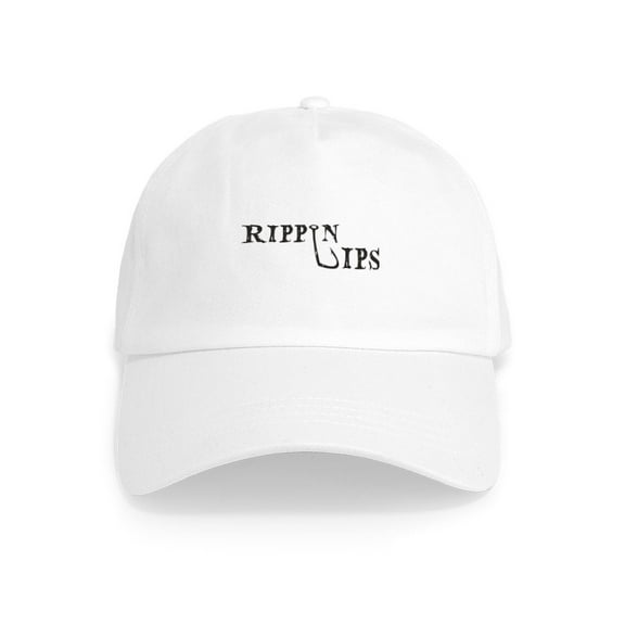 CafePress - Rippin Lips Cap - Adjustable 100% Brushed Unisex Casual Cotton Baseball Cap, Beige, 1
