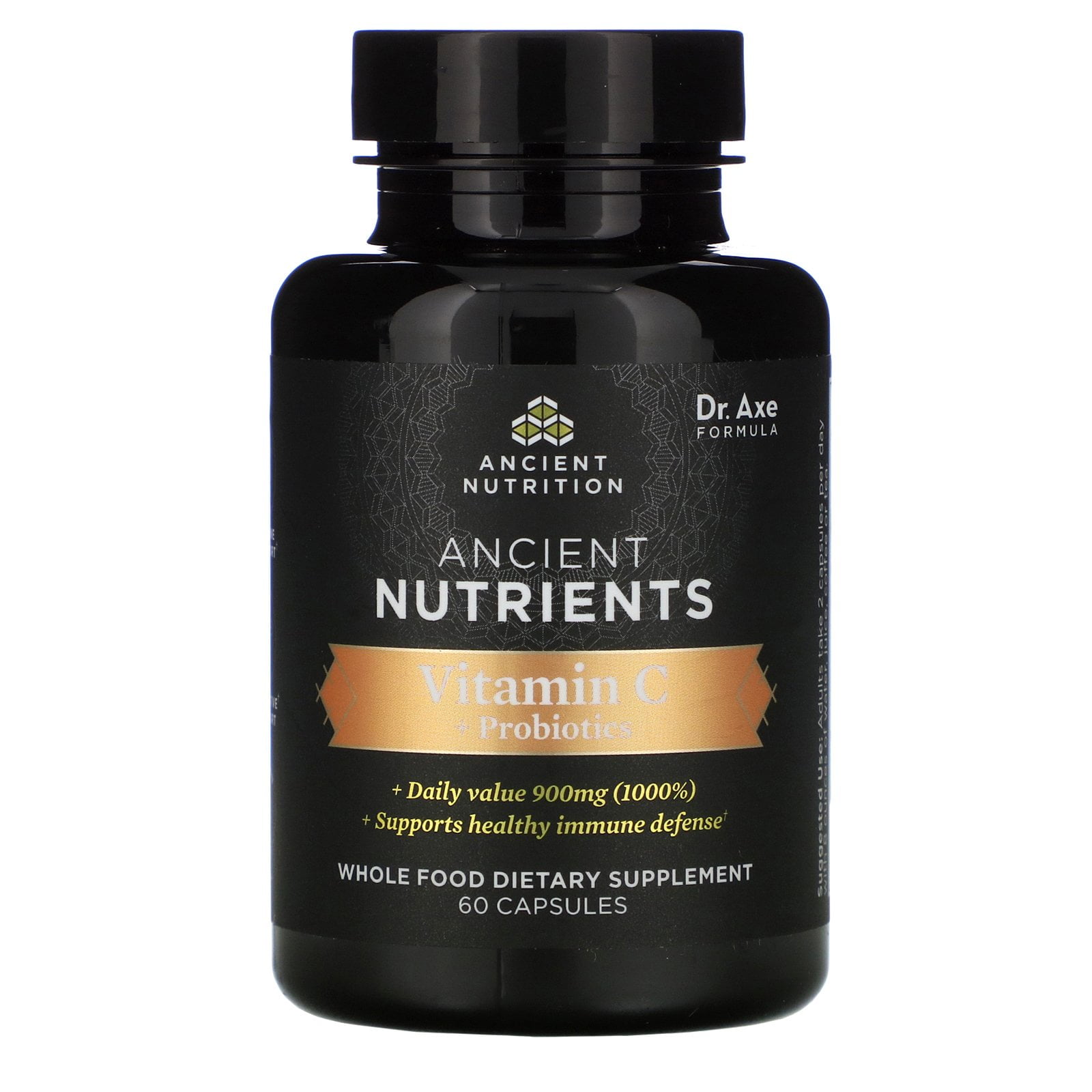 Dr. Axe / Ancient Nutrition Ancient Nutrients, Vitamin C + Probiotics