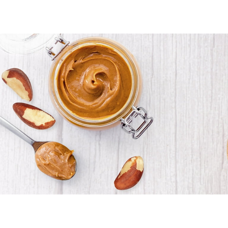 Food To Live Dry Roasted Brazil Nuts - 1 Pound Unsalted Whole Nuts, No Oil Added, Vegan Kosher Snack