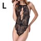 thumbnail image 1 of Camisón de encaje de mujer Sexy Body Lencería Ropa interior Ropa de dormir, Negro, L Inevent XX000075-14, 1 of 7