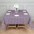 thumbnail image 6 of Leopard Print Square Tablecloth 42x42in(107x107cm) – Waterproof Polyester Printed Table Cover, Wrinkle Resistant & Washable for Kitchen Dining Picnic Party Decor, 6 of 6