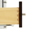 thumbnail image 7 of ARIEL Cambridge 61 Inch Rectangle Sink Vanity With White Quartz Countertop In Espresso, 7 of 7