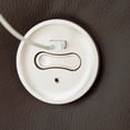 thumbnail image 5 of Signature Design by Ashley Leesworth Dark Brown Power Reclining Sofa, 5 of 21