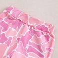 thumbnail image 6 of Sgkm Girls Outfits Soft Summer Toddler Outfits for Girls Camo Flared Pants 3pcs Set with Short Romper And Hairband, 6 of 7