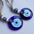 thumbnail image 3 of Turkish Blue Evil Eye Beads Pendant Wall Hanging Decor Garden Home Protection Living Room Car Decorations Lucky Blessing Gift, 3 of 4