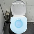 thumbnail image 2 of EXHUMKY Convenient Wash Basin 1Pcs Blue for Patient Care and Hygiene, 2 of 7