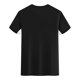thumbnail image 4 of pstuiky camisetas para hombre, Blusa deportiva informal de color liso con cuello redondo y manga corta elástica para hombre ropa de hombre l, 4 of 6