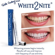 Dale Audrey WHITE2NITE, Natural Teeth Whitening Pen, Peppermint, Enamel Safe , Dentist Recommended, No Sensitivity