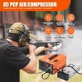 thumbnail image 2 of Compresor de aire PCP TOAUTO A5 4500 Psi 30 MPa 12 V DC/110 V AC, 2 of 9