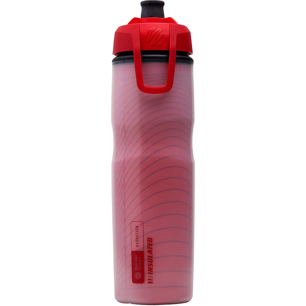 Blender Bottle Halex 24 oz. Insulated Squeeze Bike Water Bottle Red